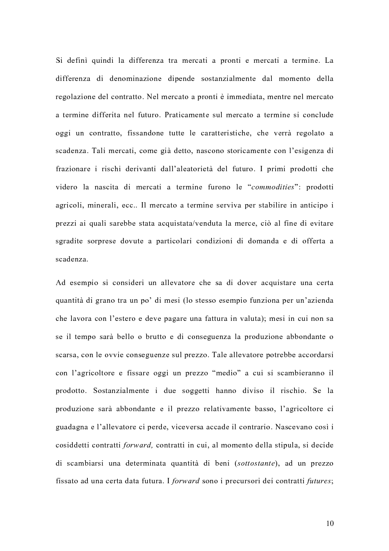 Anteprima della tesi: Il mercato italiano degli stock futures, Pagina 6