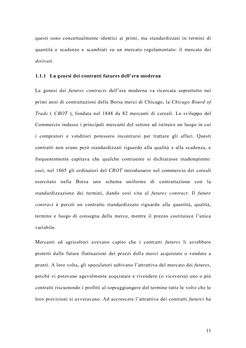 Anteprima della tesi: Il mercato italiano degli stock futures, Pagina 7
