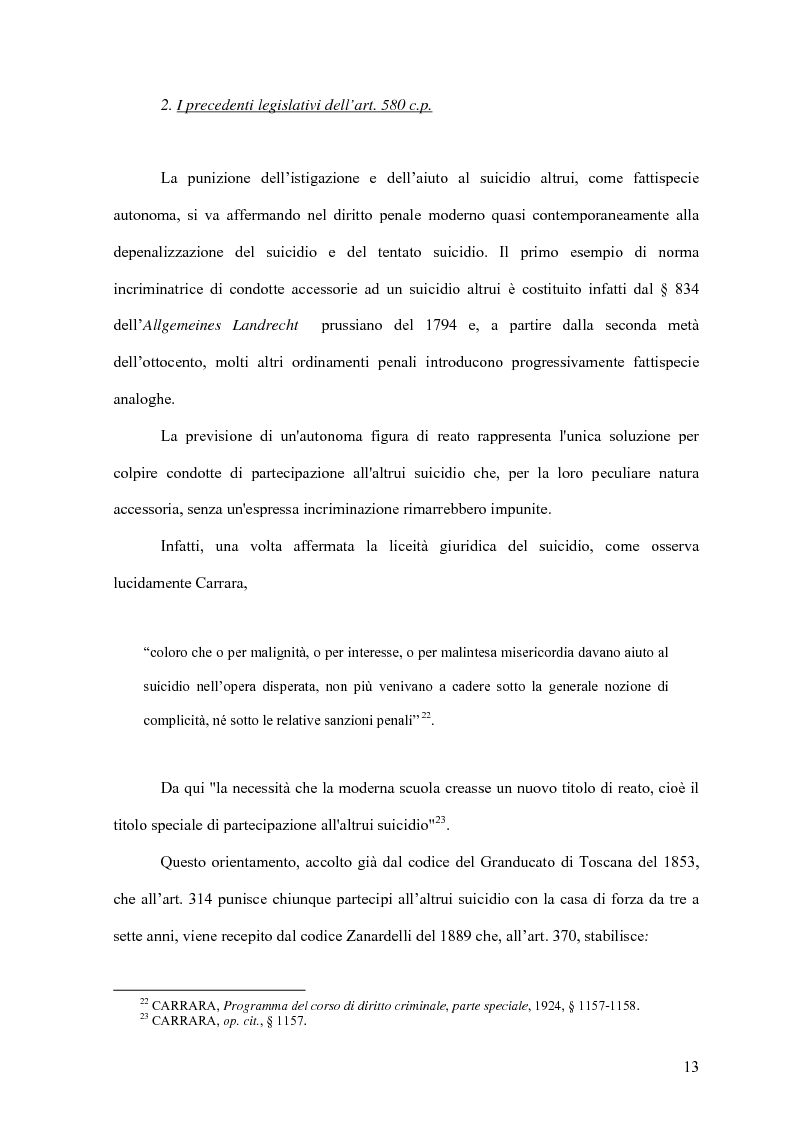 Anteprima della tesi: Il delitto di istigazione o aiuto al suicidio, Pagina 8
