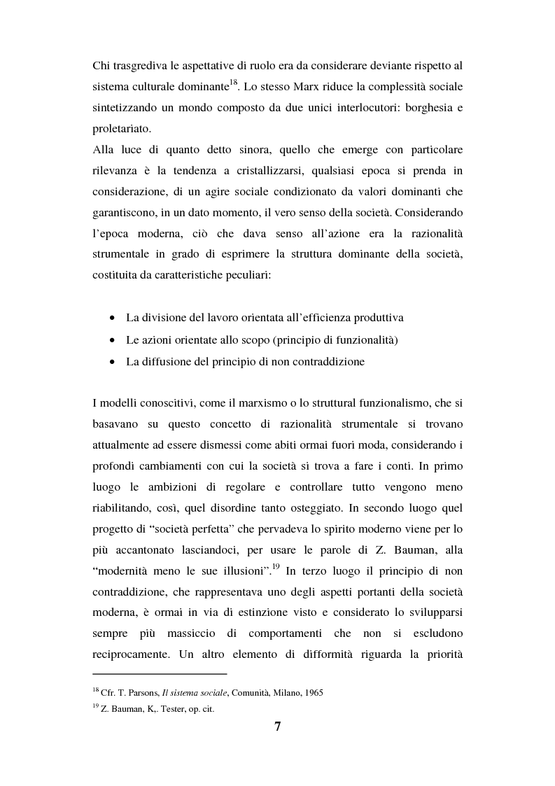 Anteprima della tesi: I luoghi di consumo nella società globale, Pagina 11