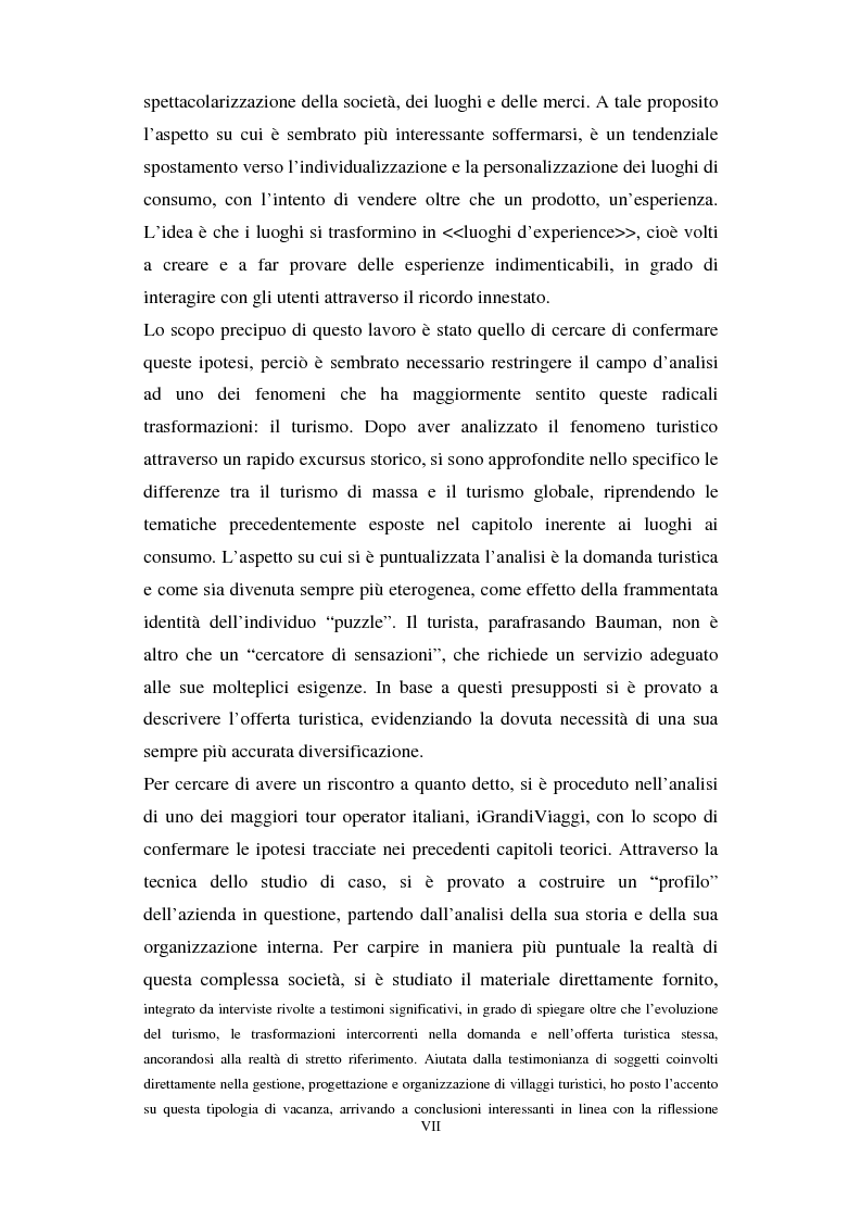 Anteprima della tesi: I luoghi di consumo nella società globale, Pagina 3