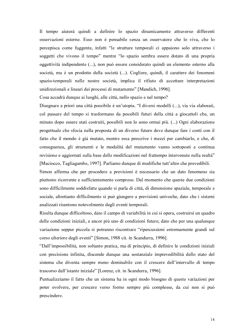 Anteprima della tesi: La dimensione sociale della città: rappresentazione reticolare degli assetti evolutivi mediante automi cellulari. Il caso Ogliastra., Pagina 10