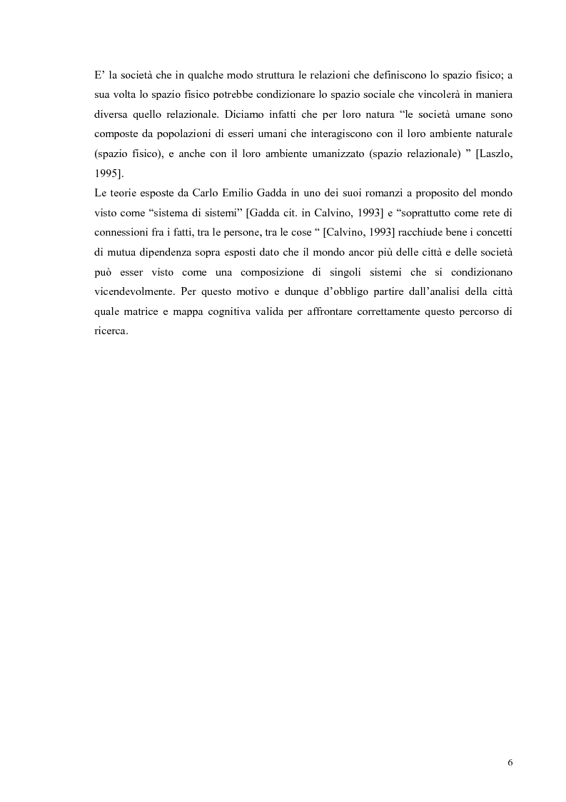 Anteprima della tesi: La dimensione sociale della città: rappresentazione reticolare degli assetti evolutivi mediante automi cellulari. Il caso Ogliastra., Pagina 2