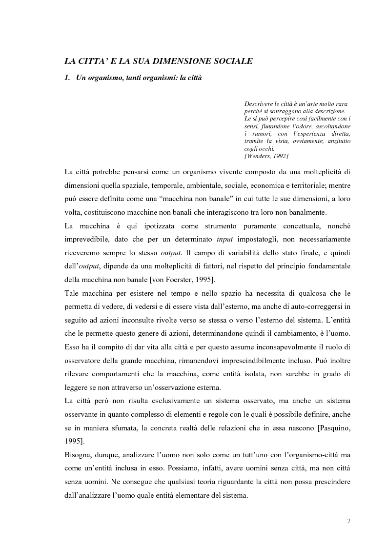 Anteprima della tesi: La dimensione sociale della città: rappresentazione reticolare degli assetti evolutivi mediante automi cellulari. Il caso Ogliastra., Pagina 3