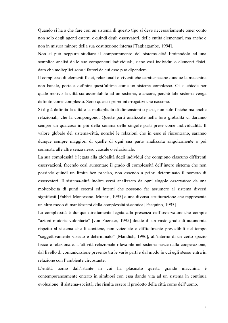 Anteprima della tesi: La dimensione sociale della città: rappresentazione reticolare degli assetti evolutivi mediante automi cellulari. Il caso Ogliastra., Pagina 4