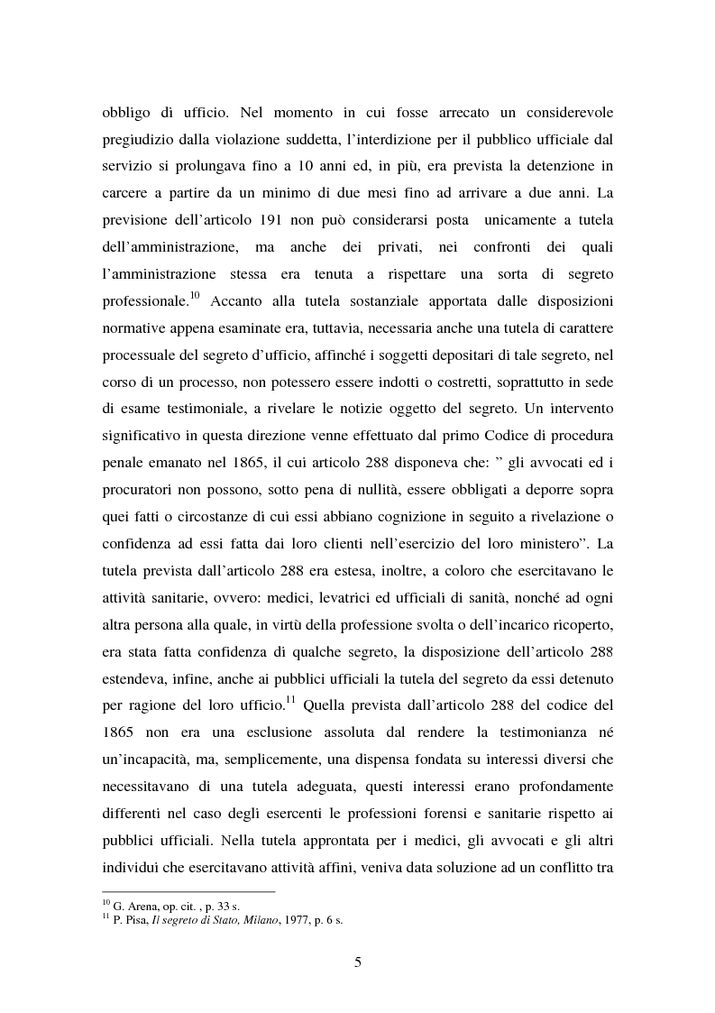 Anteprima della tesi: Il diritto di accesso ai documenti amministrativi, Pagina 5