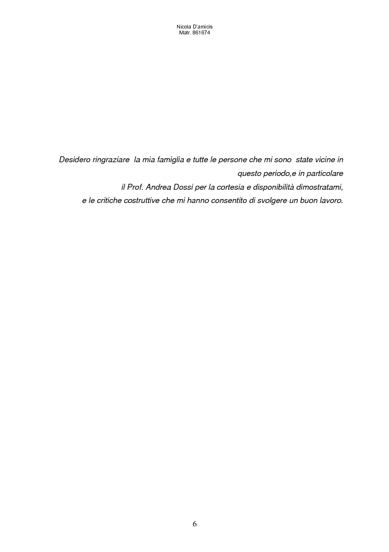 Anteprima della tesi: Balanced scorecard e valutazione delle prestazioni aziendali: impatto sul sistema di incentivazione e responsabilizzazione, Pagina 3