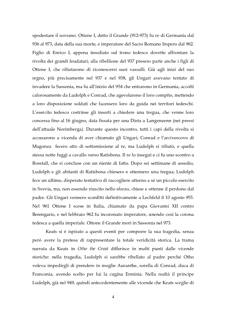 Anteprima della tesi: Il Teatro di John Keats, Pagina 7
