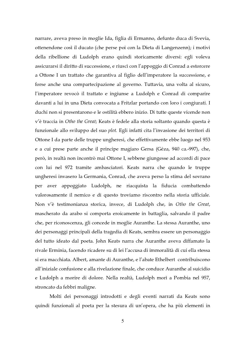Anteprima della tesi: Il Teatro di John Keats, Pagina 8