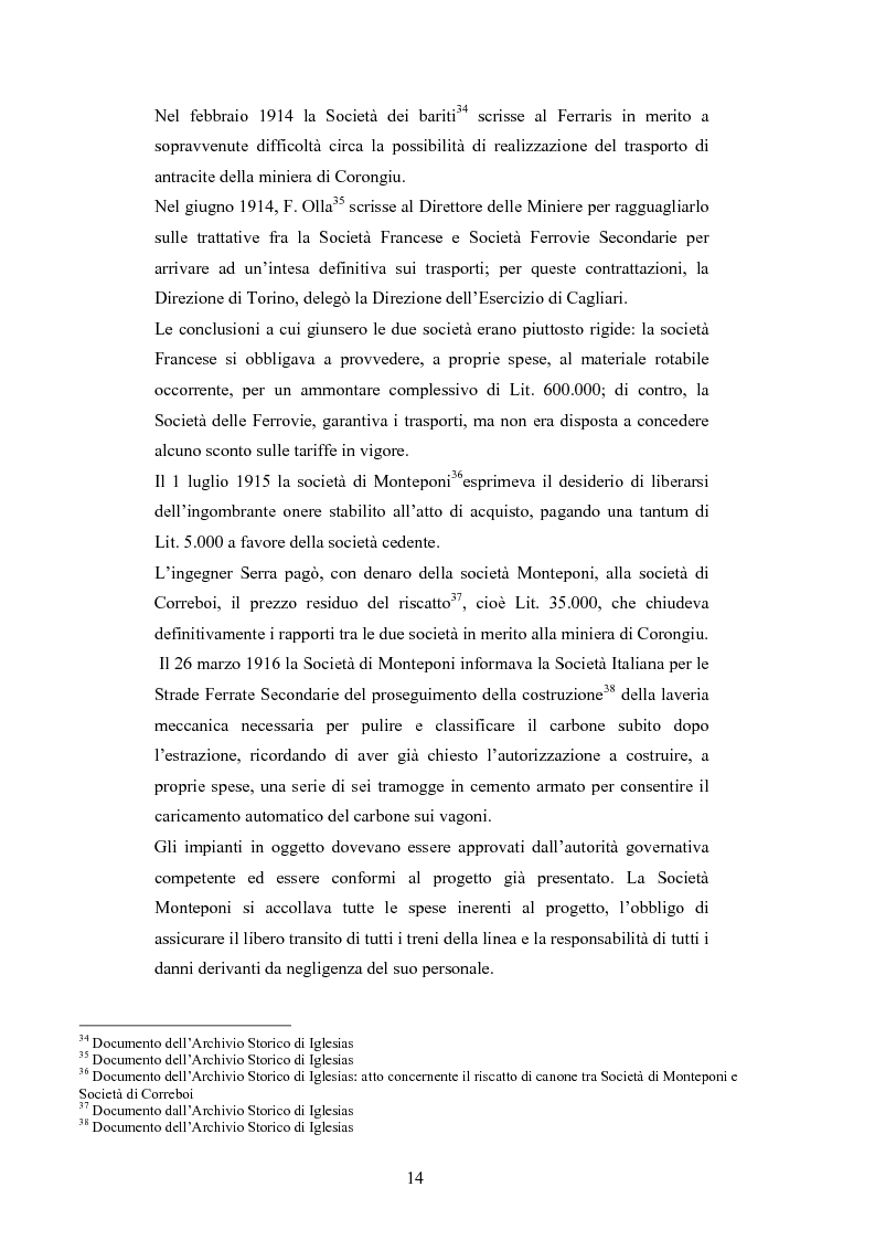 Anteprima della tesi: Storia e storia operaia della miniera di Seui, Pagina 14