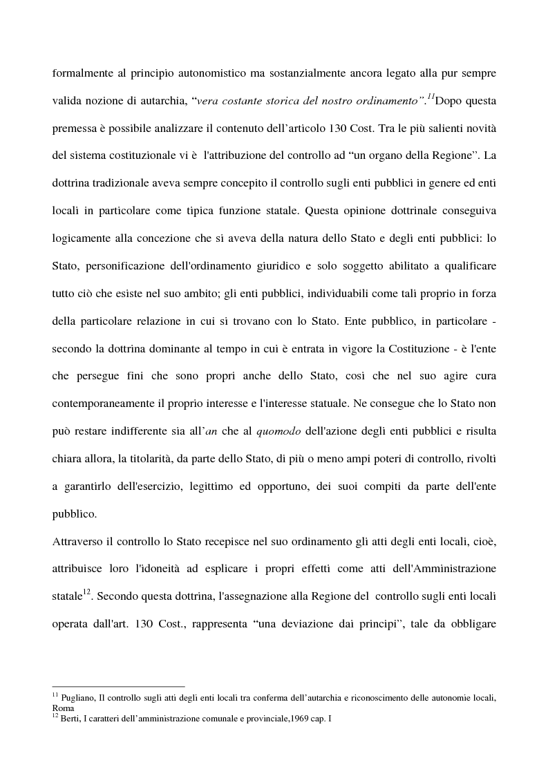 Anteprima della tesi: Il sistema dei controlli sui comuni, Pagina 12