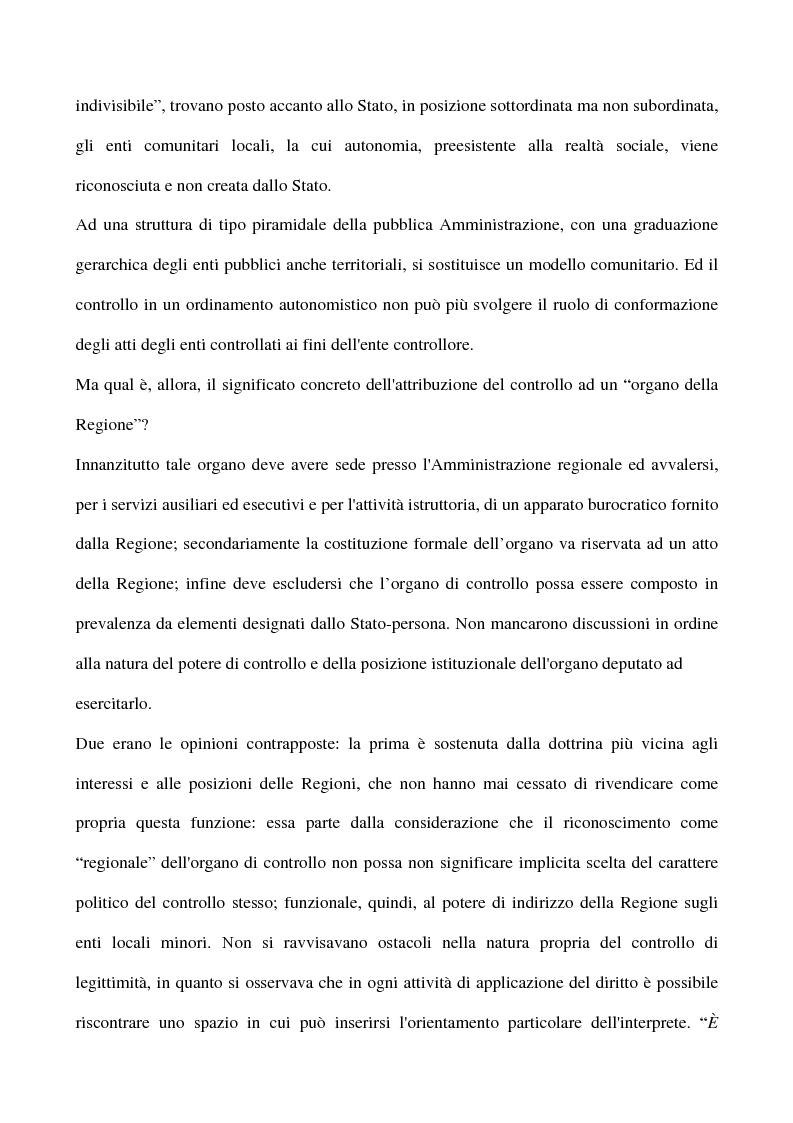 Anteprima della tesi: Il sistema dei controlli sui comuni, Pagina 14