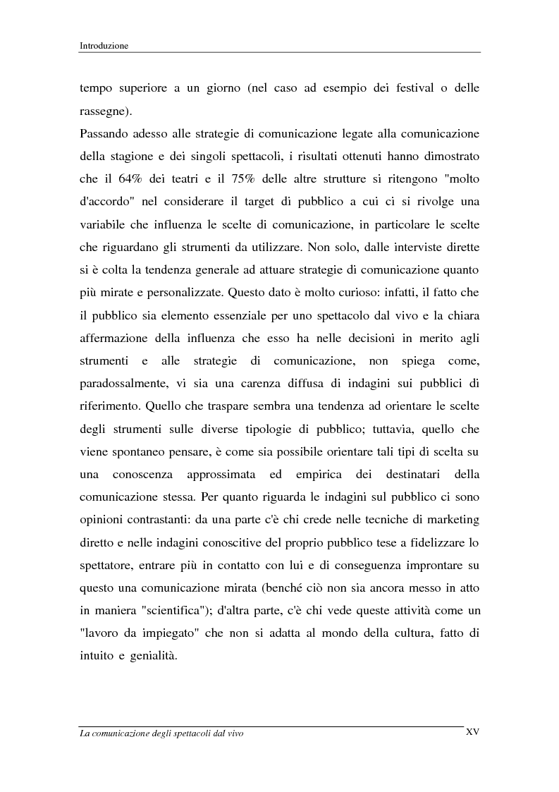 Anteprima della tesi: La comunicazione degli spettacoli dal vivo, Pagina 15