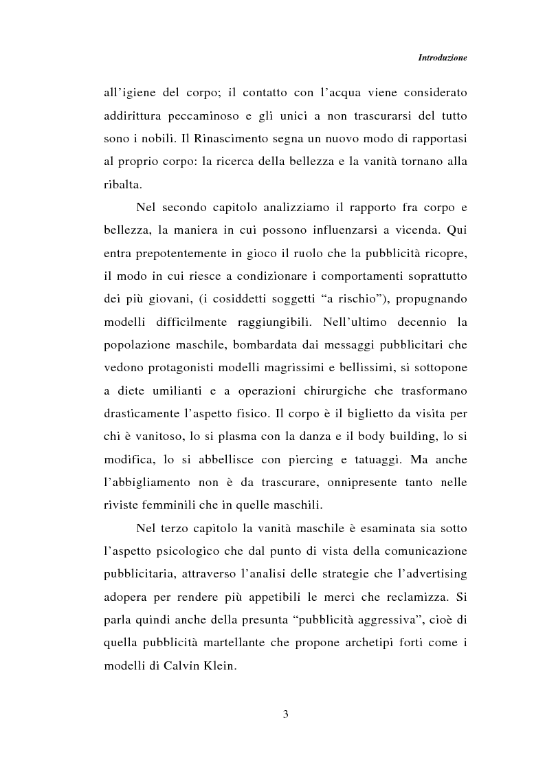 Anteprima della tesi: Dal bagno a dondolo alla jacuzzi: relax, fitness e vanità maschile nella comunicazione pubblicitaria, Pagina 3