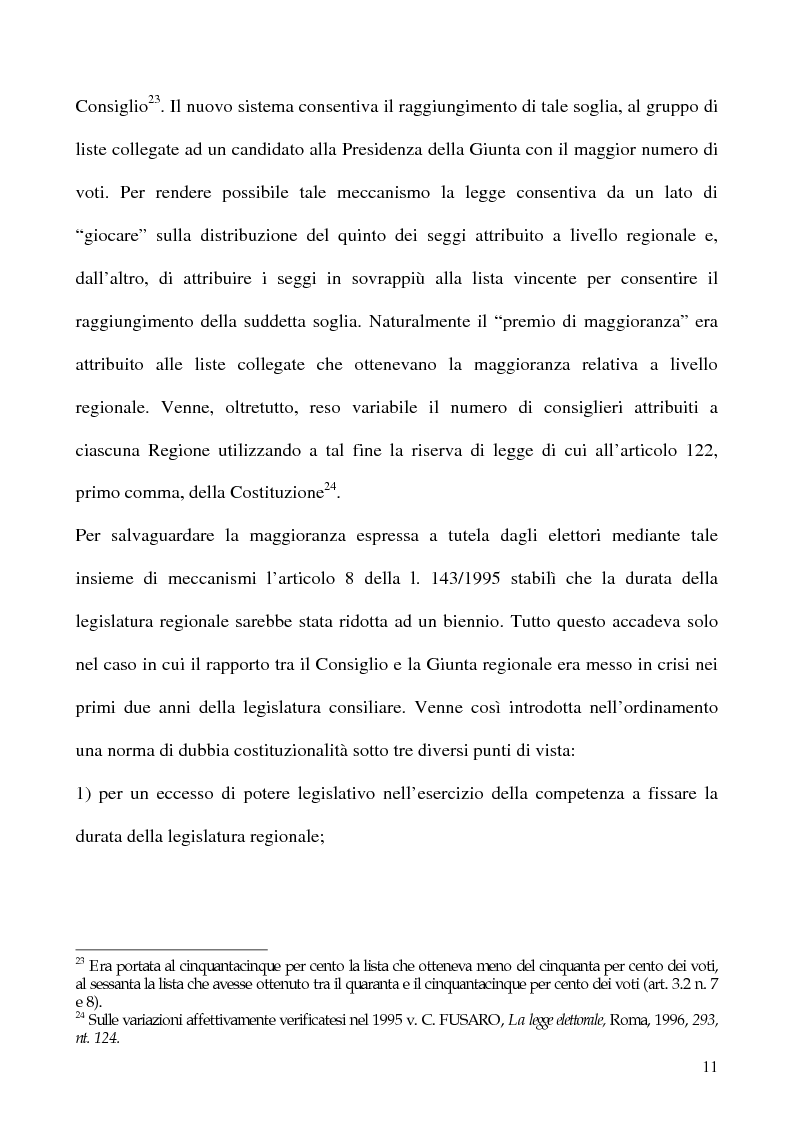 Anteprima della tesi: La potestà statutaria: il caso Calabria, Pagina 11