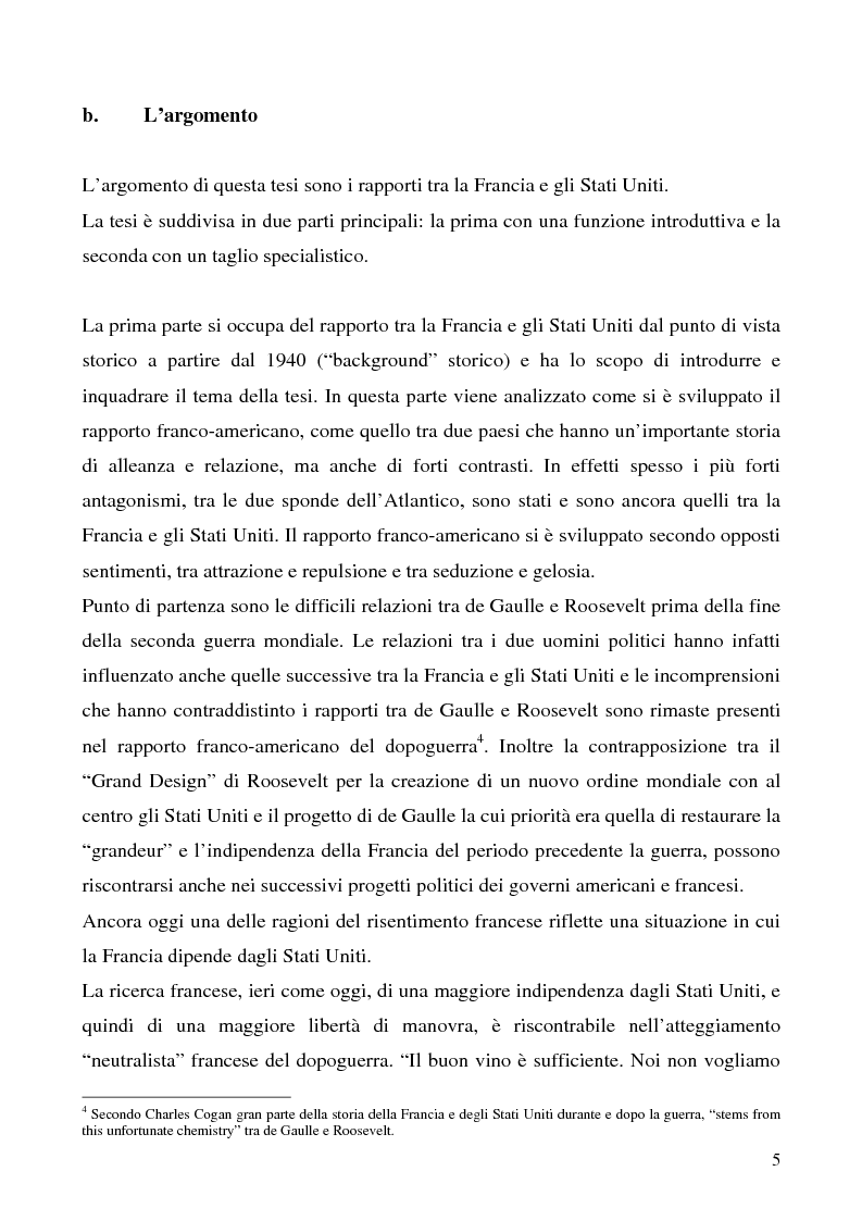 Anteprima della tesi: L'immagine degli Stati Uniti in Francia dopo l'11 settembre, Pagina 5